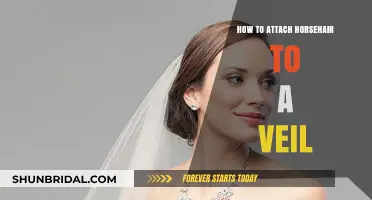 Elegant Veil Crafting: Attaching Horsehair for a Timeless Bridal Look