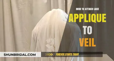 Elegant Veil Customization: Attaching Lace Applique Step-by-Step Guide