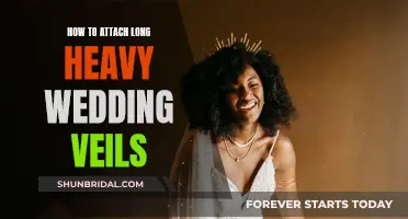Attaching Heavy Wedding Veils: A Step-by-Step Guide