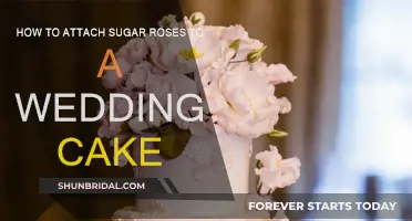 Attaching Sugar Roses to Wedding Cakes: A Step-by-Step Guide