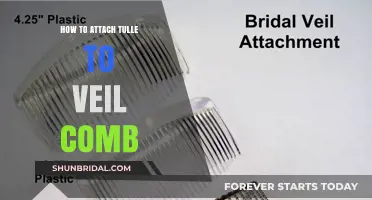 Attaching Tulle to Veil Comb: A Step-by-Step DIY Guide
