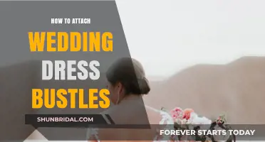 Attaching Wedding Dress Bustles: A Step-by-Step Guide