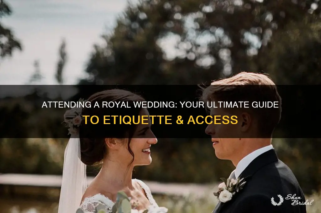 how to attend royal wedding