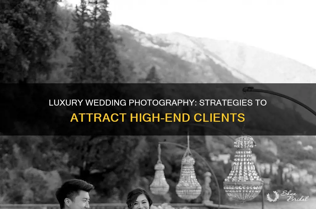 how to attract high end wedding clients