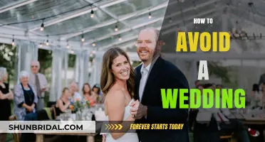 Escape the Aisle: Creative Ways to Avoid a Wedding Gracefully