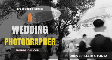 Steer Clear of Wedding Photography: Focus on Your Niche