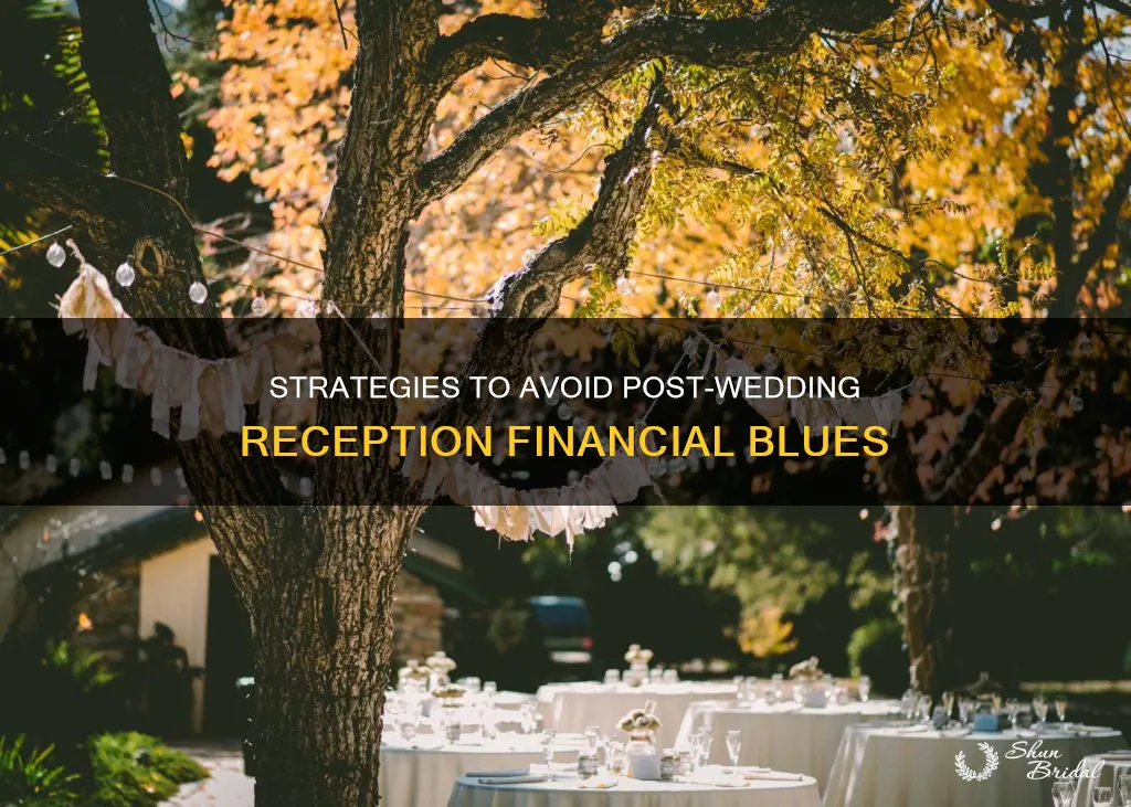 how to avoid being wedding reception poor