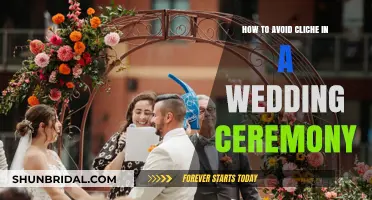 Unique Wedding Ideas: Avoiding Clichés for a Memorable Ceremony