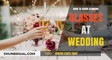 Elegant Alternatives to Clinking Glasses at Your Wedding Celebration