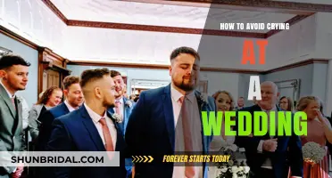 Stay Composed: Tips to Avoid Tears at Weddings