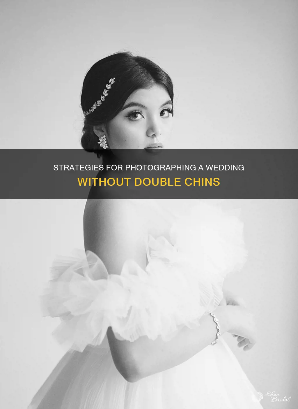 how to avoid double chin wedding photography