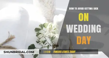 Stay Healthy on Your Wedding Day: Tips to Avoid Getting Sick