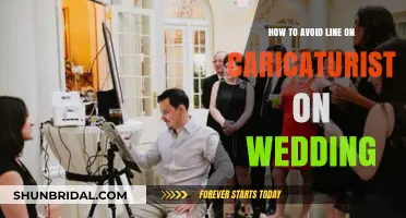 Tips to Avoid Long Lines at Your Wedding Caricaturist Station