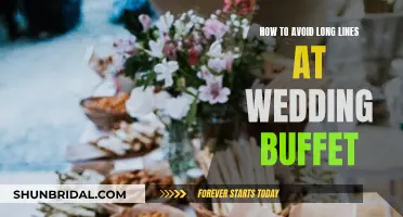 Strategies for a Smooth Wedding Buffet Experience: Avoiding Long Lines