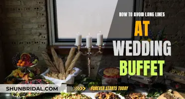 Avoiding Long Lines: Strategies for a Smooth Wedding Buffet