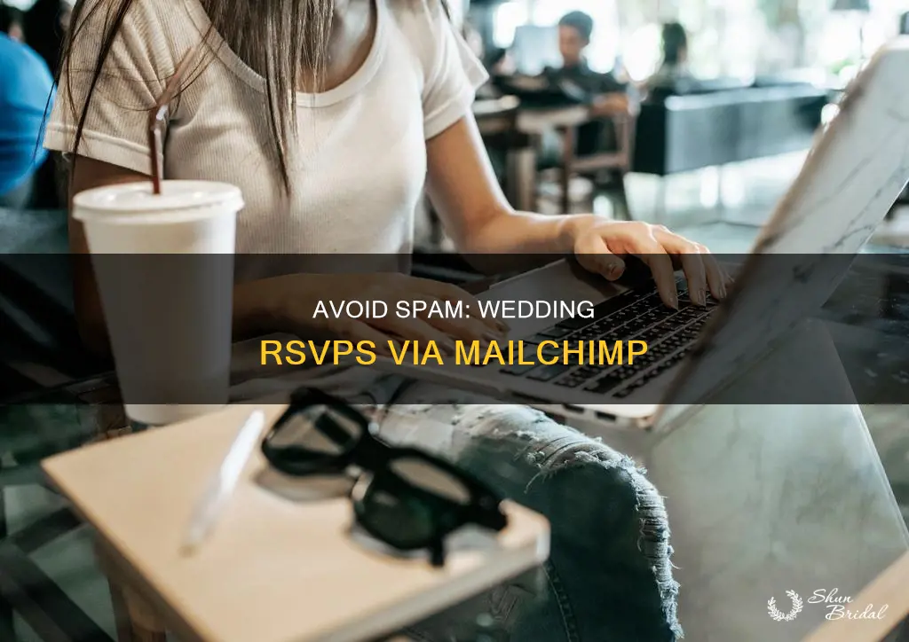how to avoid spam wedding email rsvp mailchimp