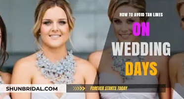 Perfect Wedding Glow: Tips to Avoid Tan Lines on Your Big Day