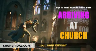 Stealthy Church Arrival: Tips to Dodge Wedding Guests Gracefully