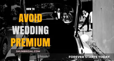 Smart Wedding Planning: Strategies to Dodge Costly Wedding Premiums