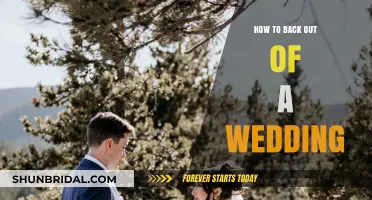 Gracefully Backing Out: A Guide to Canceling Your Wedding Plans