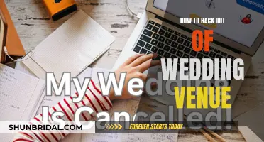 Backing Out Gracefully: Wedding Venue Regrets