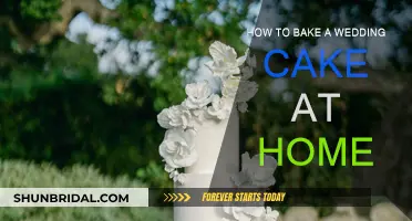 Baking a Wedding Cake: A Homemade Guide