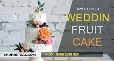 Baking a Wedding Fruit Cake: A Step-by-Step Guide