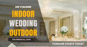 Elegant Ballroom Indoor & Outdoor Wedding Fusion: Planning Tips & Ideas