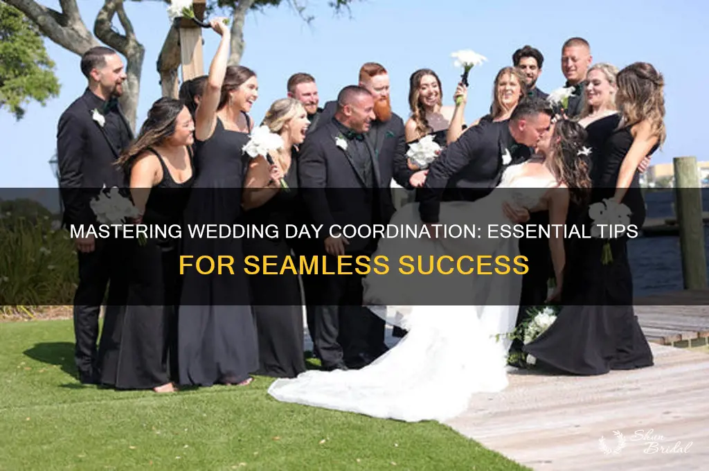 how to be a day of wedding coordinator