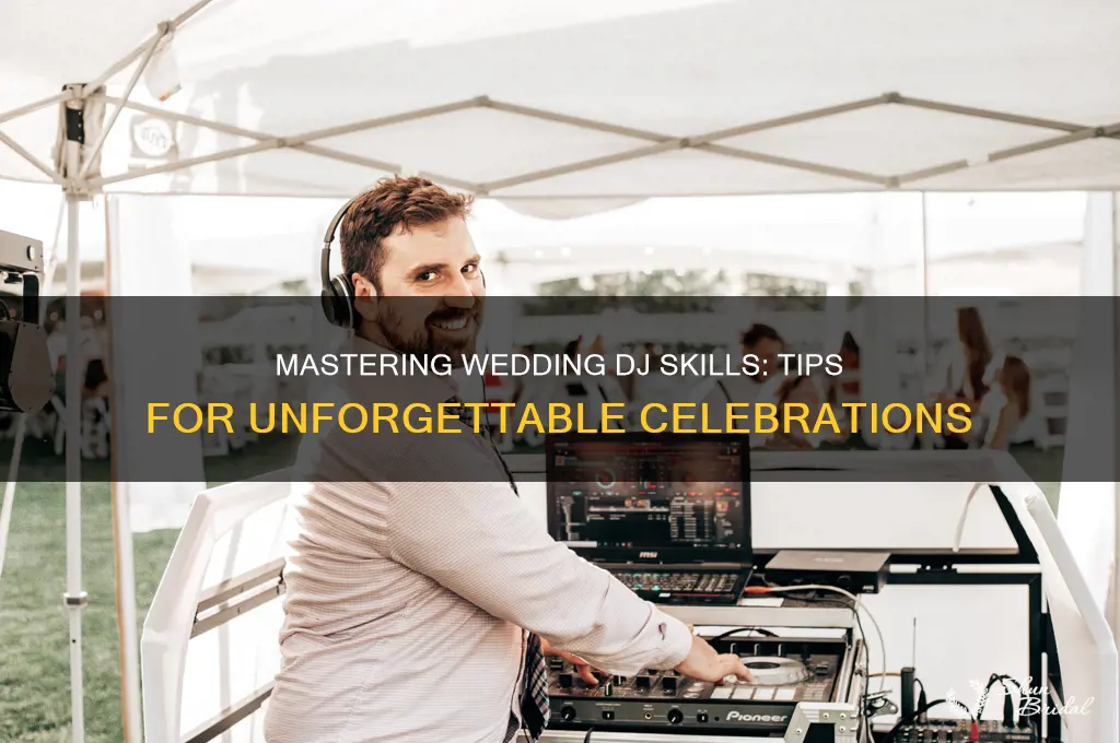 how to be a dj for weddings