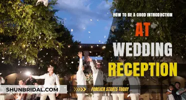 Make a Memorable Wedding Introduction: Tips and Tricks