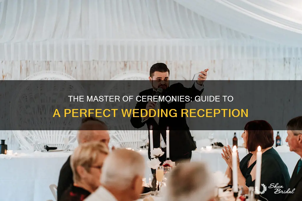 how to be a good mc at a wedding reception