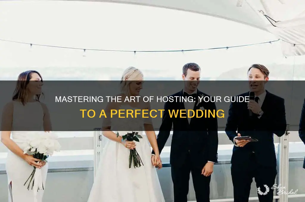 how to be a great host at your wedding
