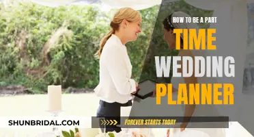 Planning to Plan: A Guide to Part-Time Wedding Planning