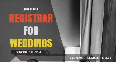 Mastering the Art of Officiating: A Guide to Becoming a Wedding Registrar