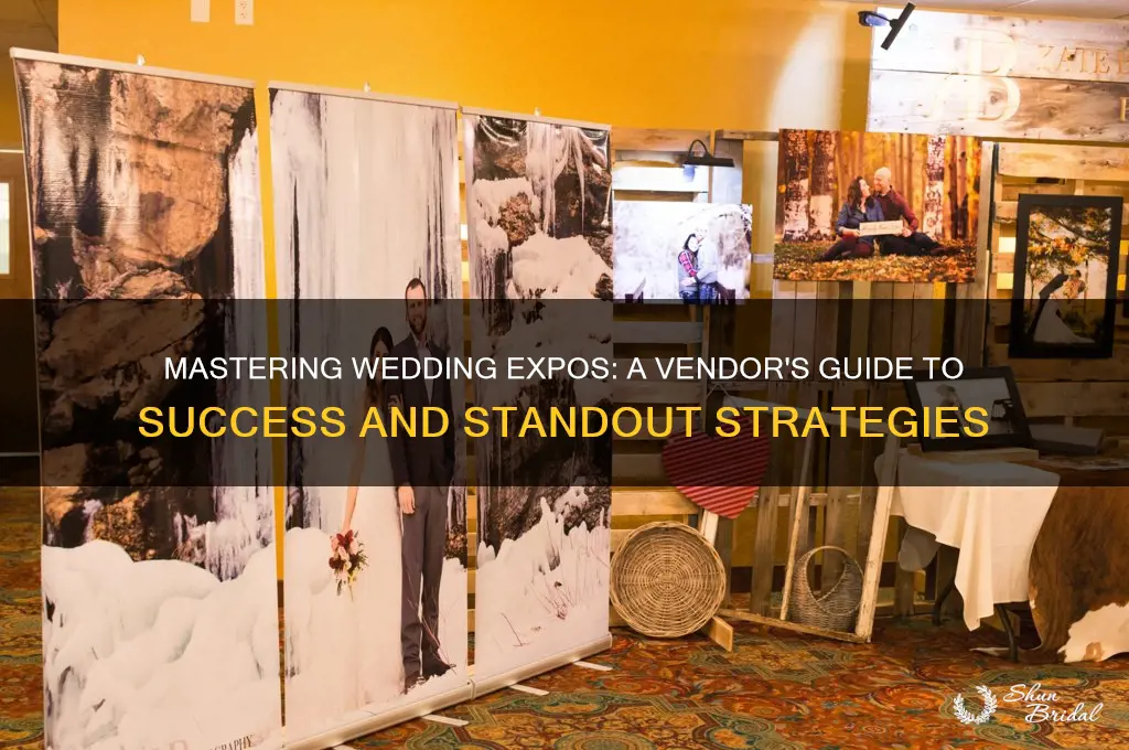 how to be a vendor at a wedding expo
