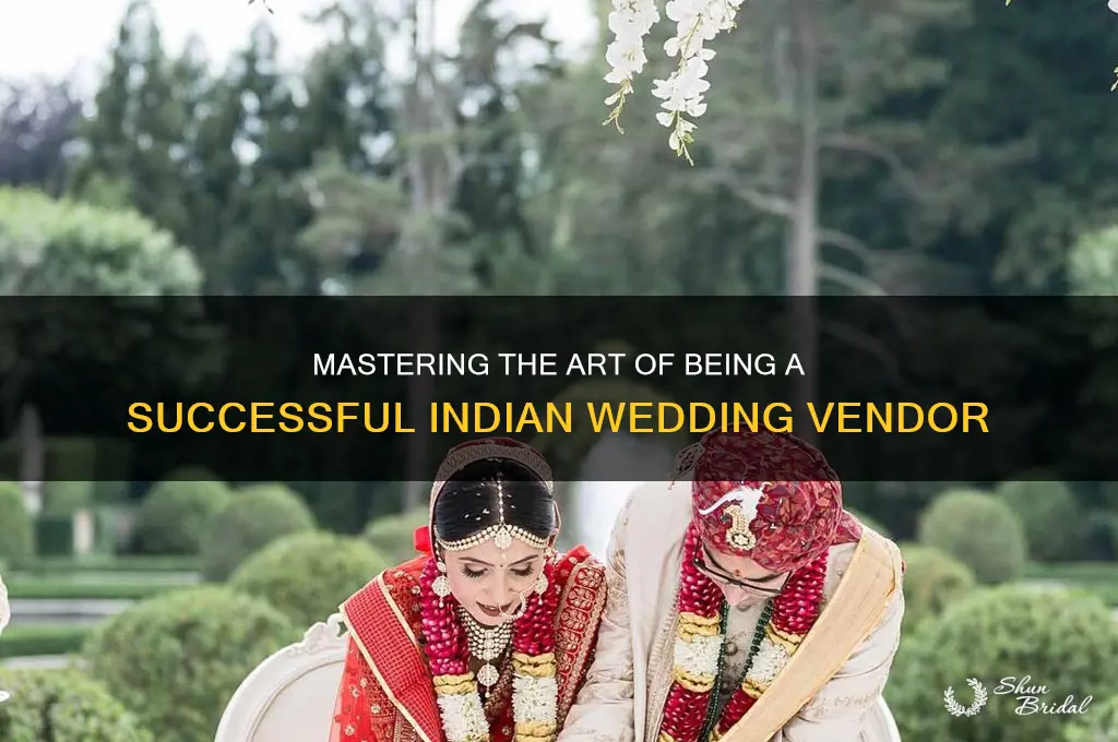 how to be a vendor for indian weddings