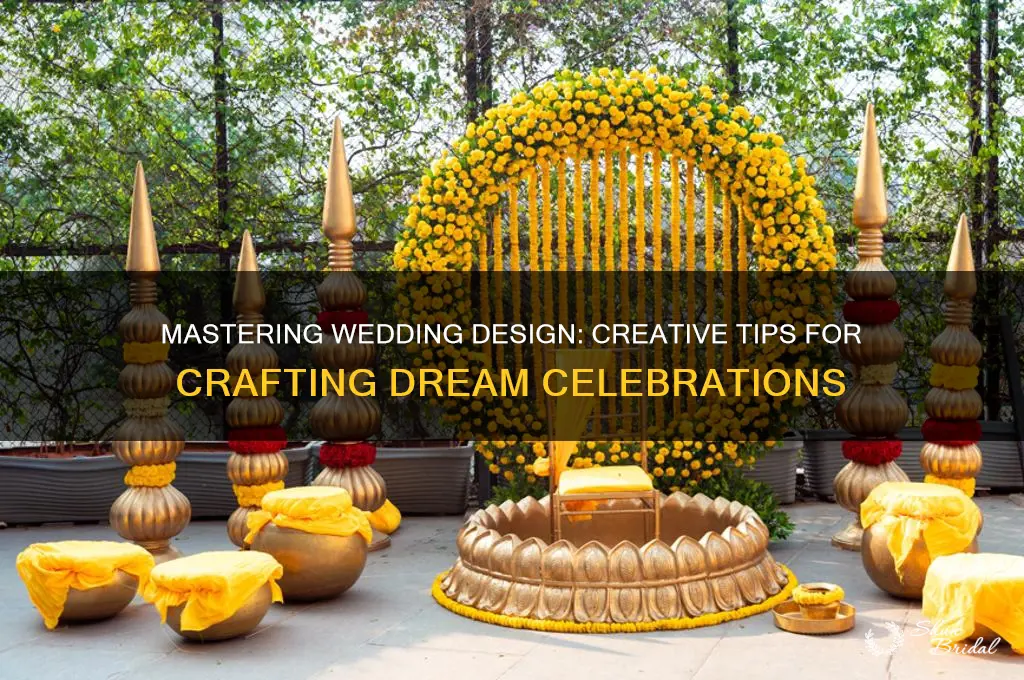 how to be a wedding designer