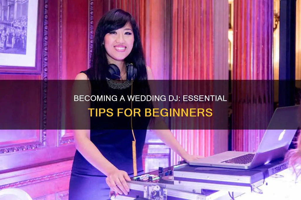 how to be a wedding dj