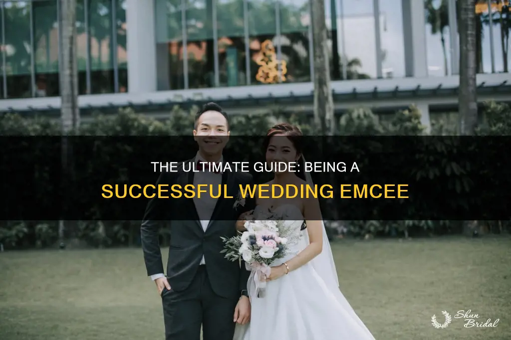 how to be a wedding emcee