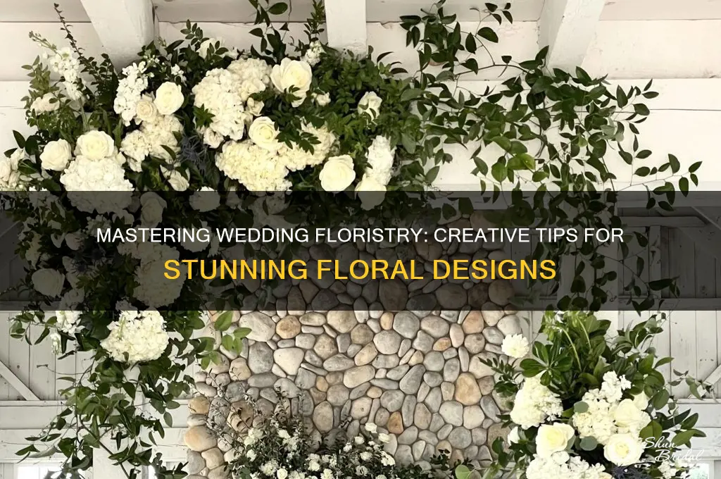 how to be a wedding florist