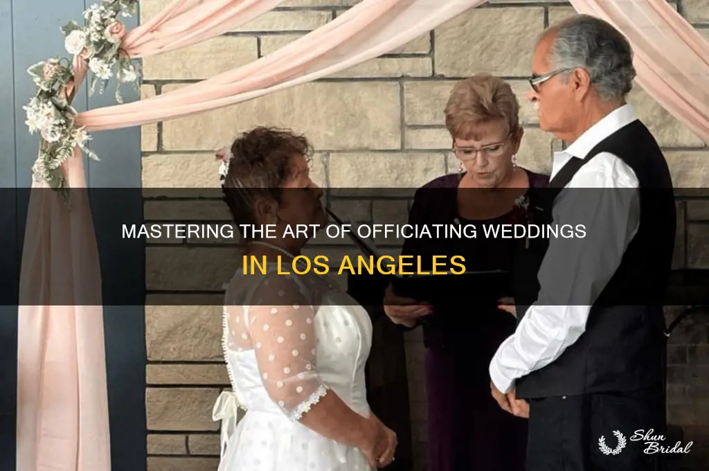how to be a wedding officiant los angeles