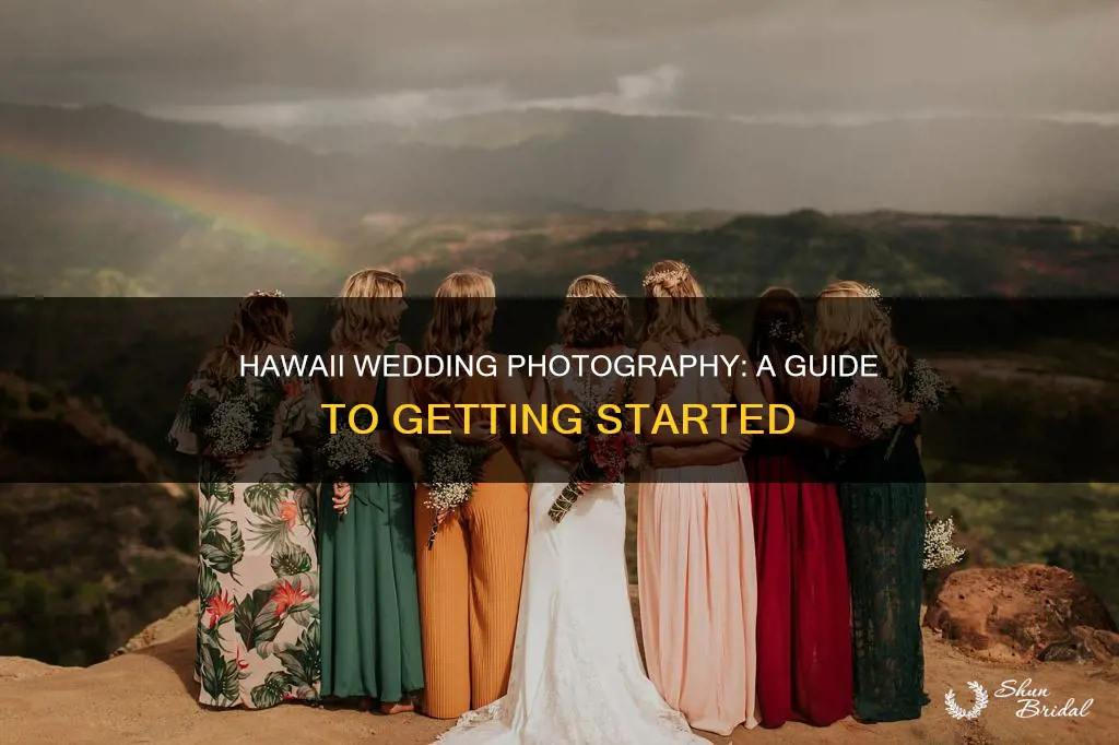 how to be a wedding photographer in hawaii