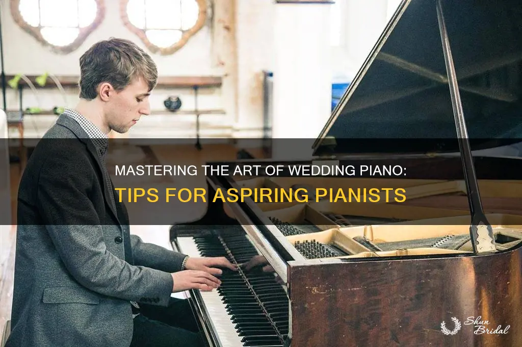 how to be a wedding pianist