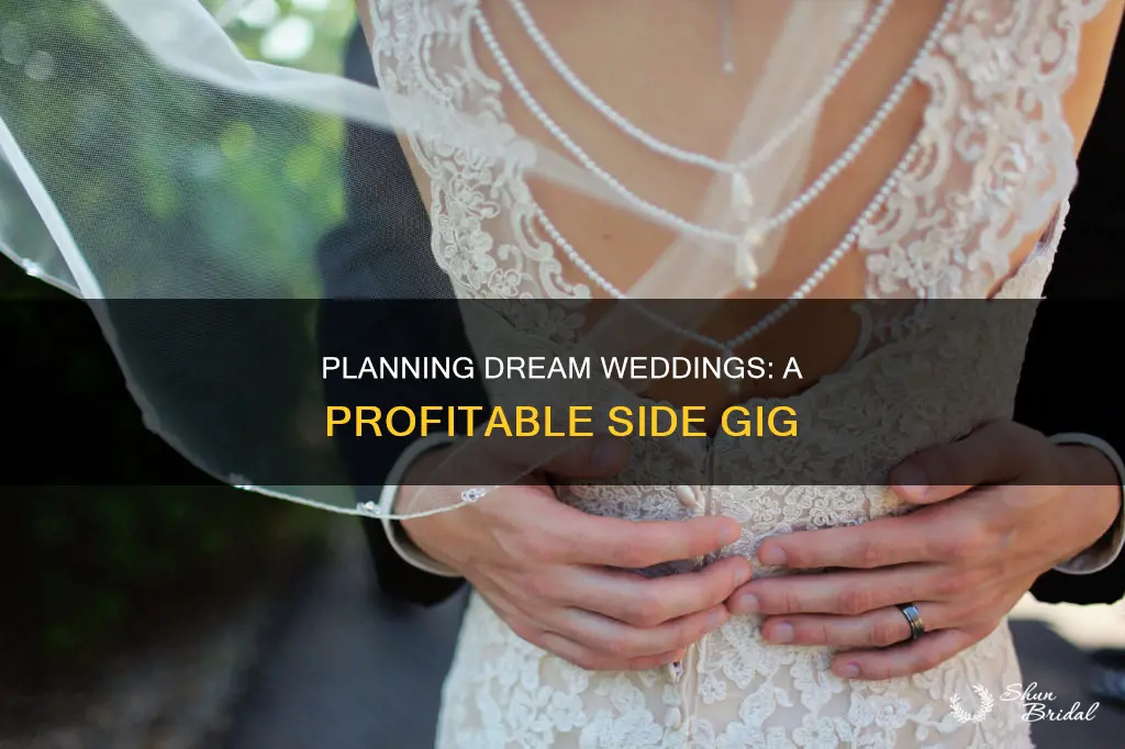 how to be a wedding planner as a side gig