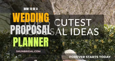 Plan the Perfect Proposal: Become a Wedding Planner