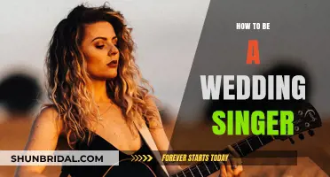 Mastering the Art of Wedding Singing: Tips for Aspiring Performers