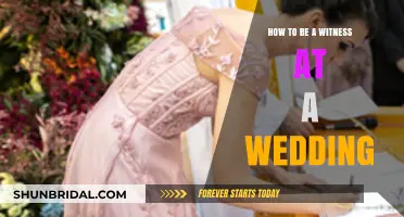 Your Role as a Wedding Witness: A Step-by-Step Guide