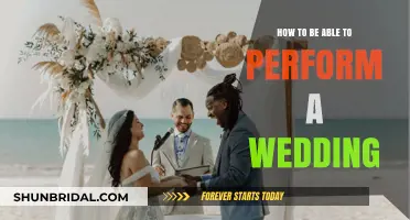 Mastering the Art of Officiating: Your Guide to Performing a Wedding