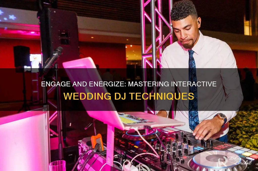 how to be an interactive wedding dj
